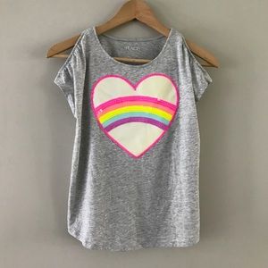 Children's Place Girl Cold Shoulder T-Shirt